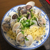 天然のハマグリで旨み濃厚パスタ