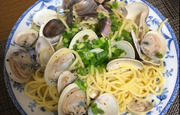 天然のハマグリで旨み濃厚パスタ