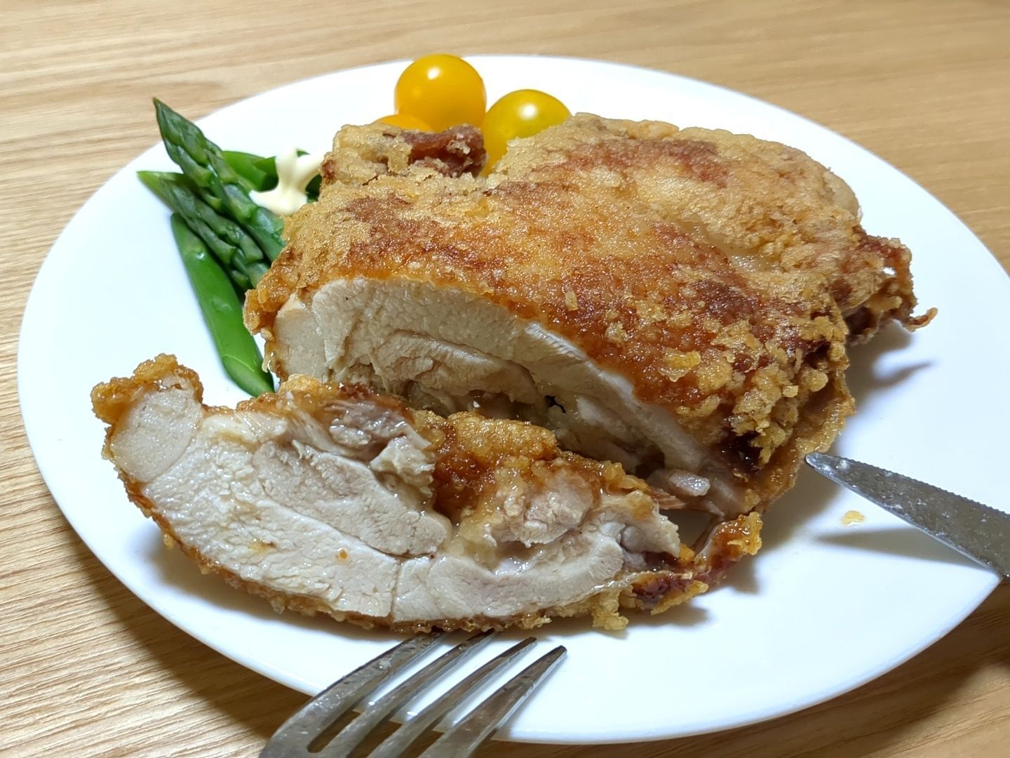 【手を抜いたら絶賛されたwww】唐揚げステーキ！