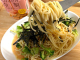 かけるだけで即完成！たらこクリームパスタソースが便利◎