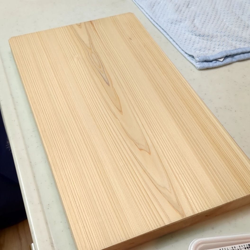 【まるで新品！】まな板の再生！