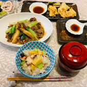 筍とタコの炊き込みおこわ