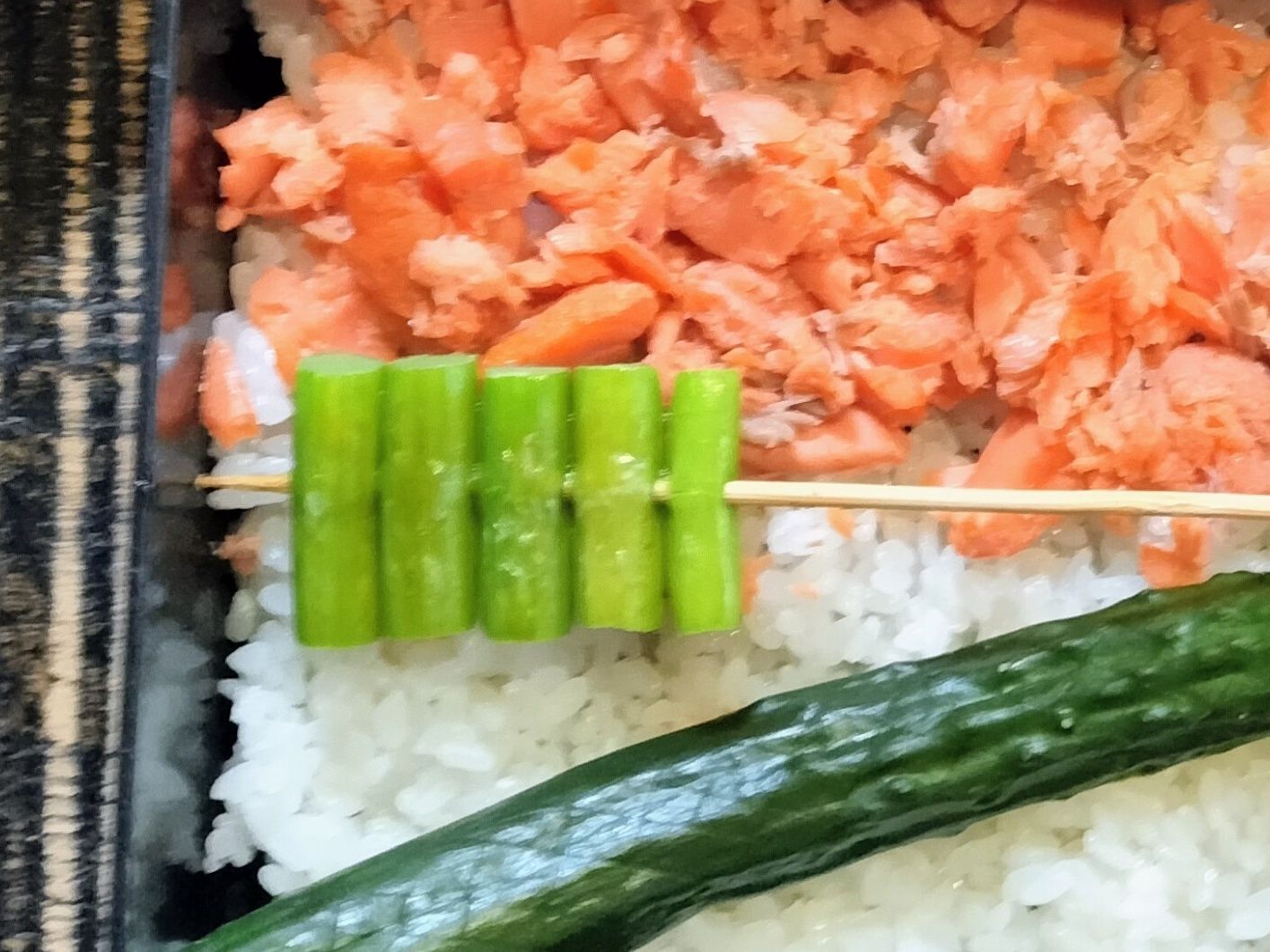 この食べ方も美味〜！ニンニクの芽！レバーとにんにくの芽のこってり味の炒め物も良いけど、、、