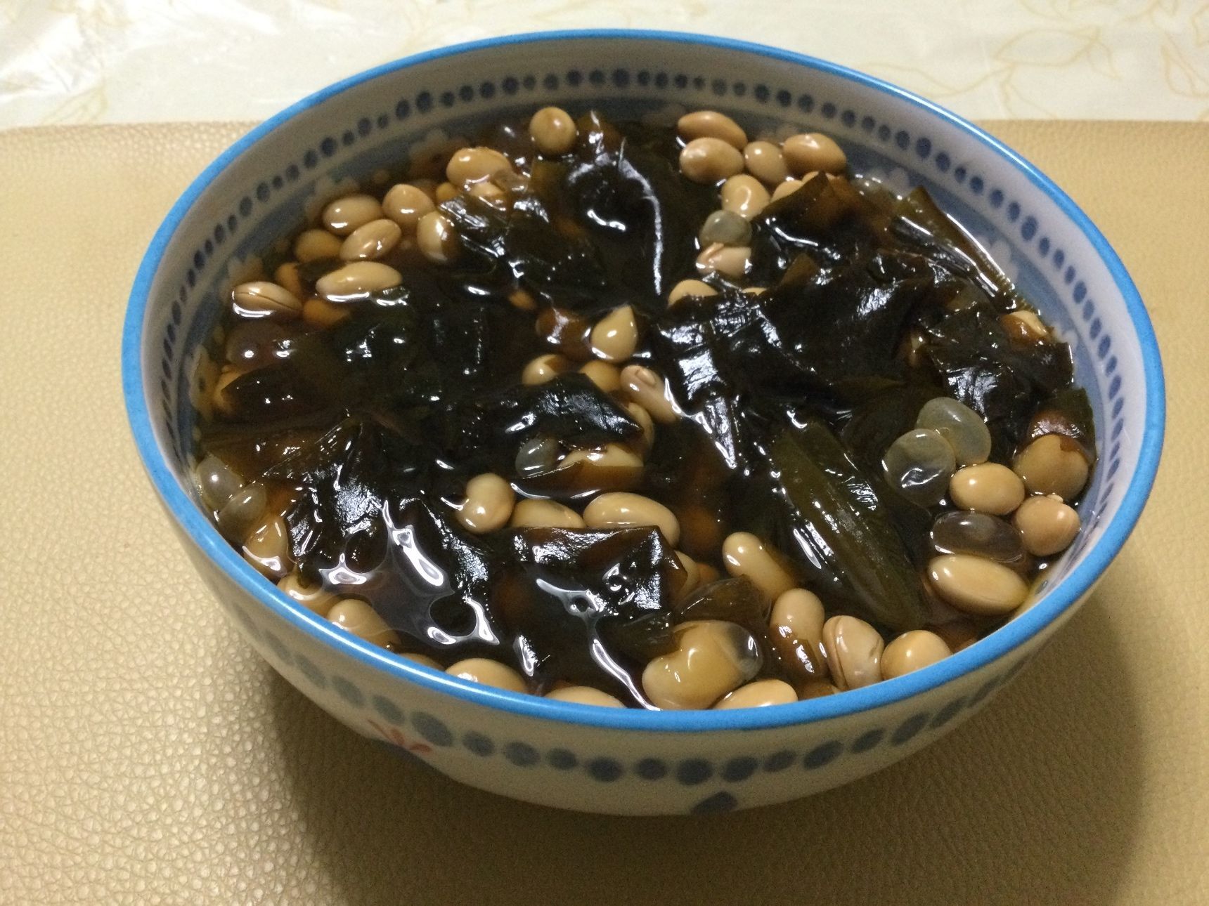 大豆とわかめのカンタン甘煮。大豆は万能薬膳！海藻とともにアンチエイジング