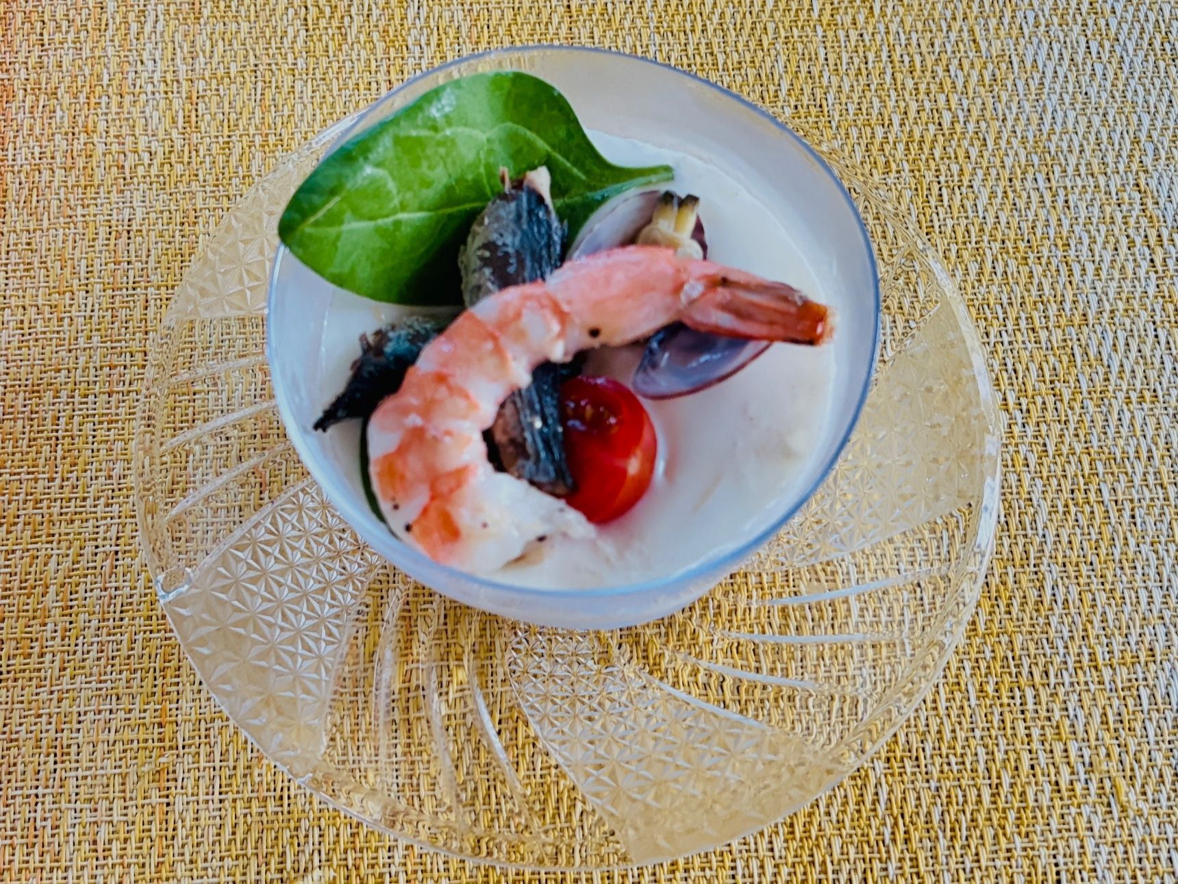 ひんやり「新玉ねぎのムース」