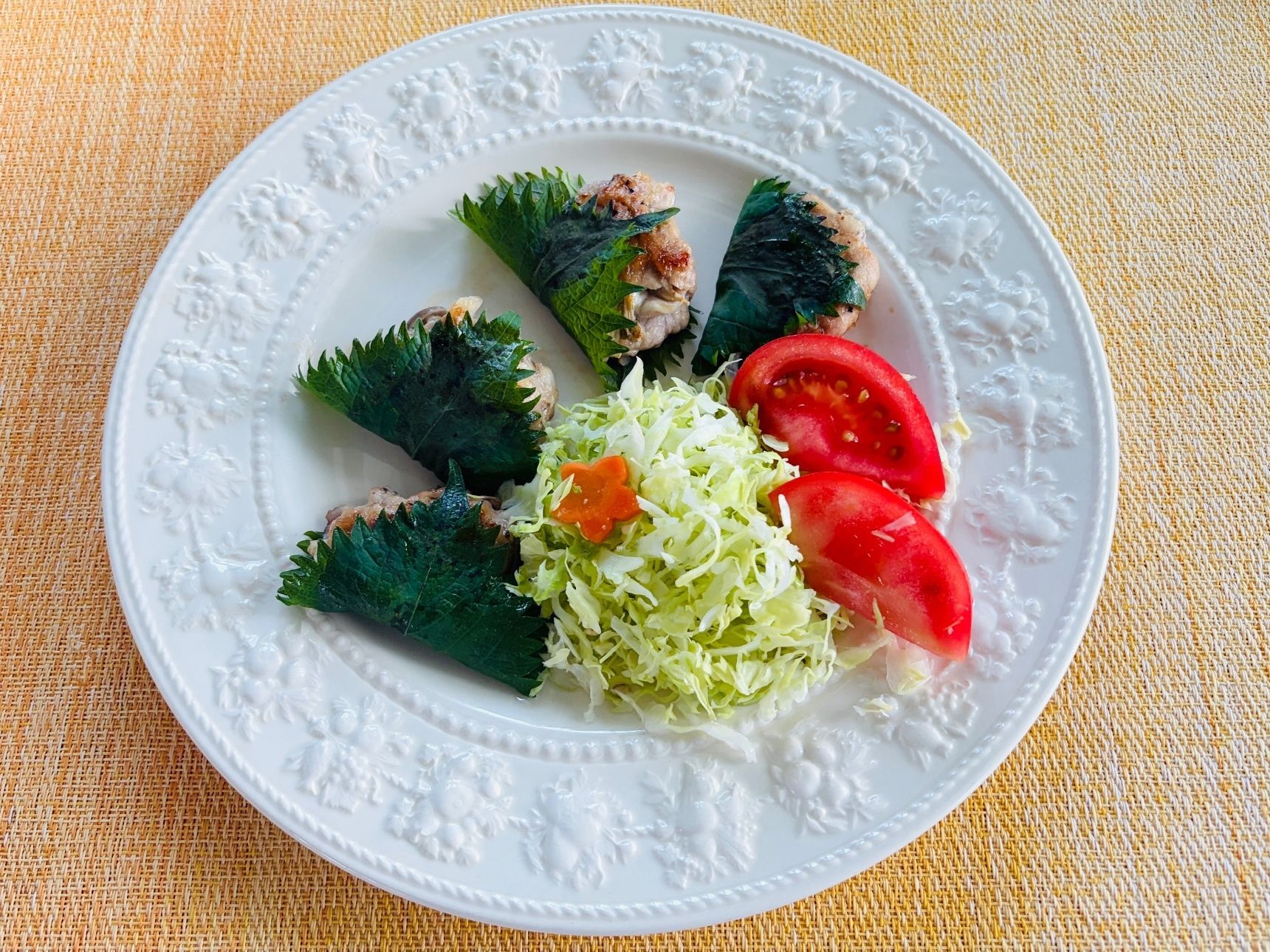 豚こまのかさまし生姜焼き