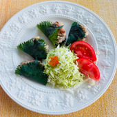 豚こまのかさまし生姜焼き