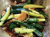しっとりポリポリきゅうりとらっきょうの福神漬！カレーに合う副菜！