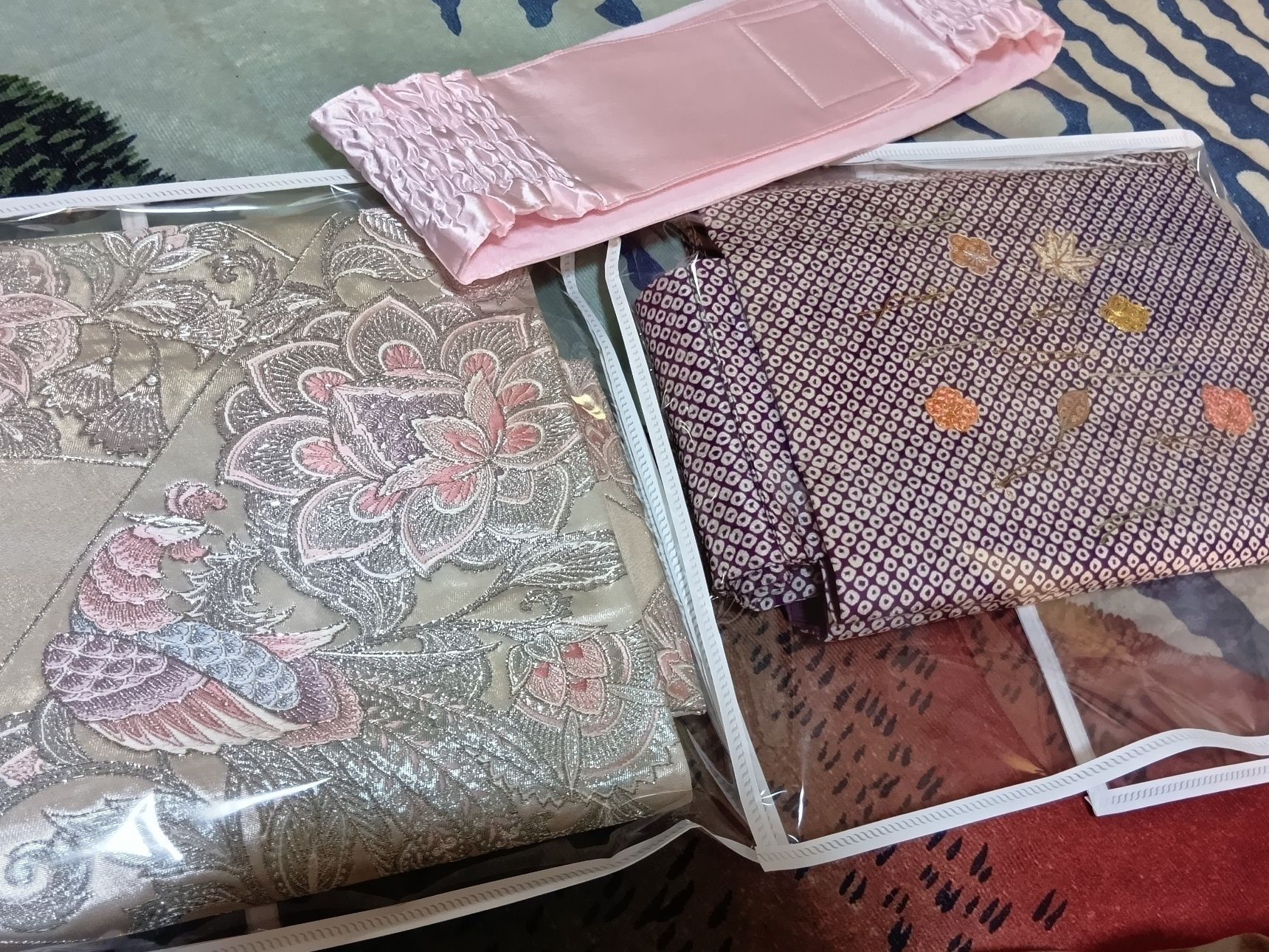 【無印良品で“推し”を大切に収納】見せずにスッキリ！しかも座れる、着物の作り帯＆バッグ収納ボックス！