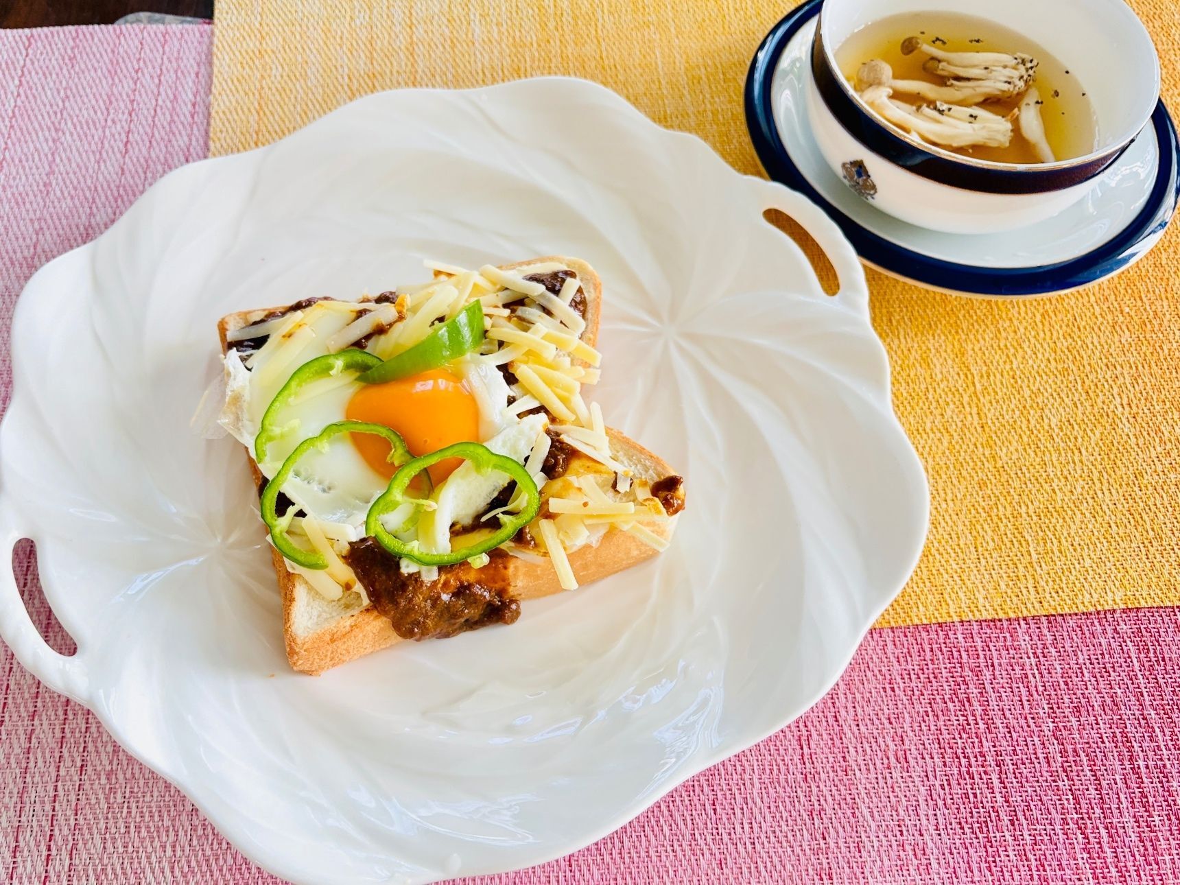 食パンもあり！休日の夕飯にパパッと！洗い物も少なくて済む！