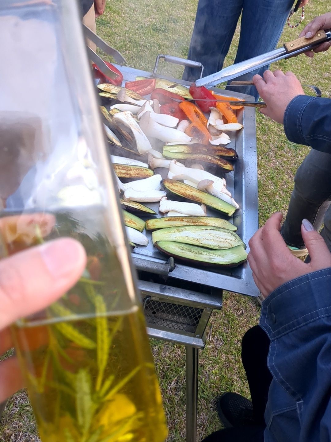 お野菜も焼きます！