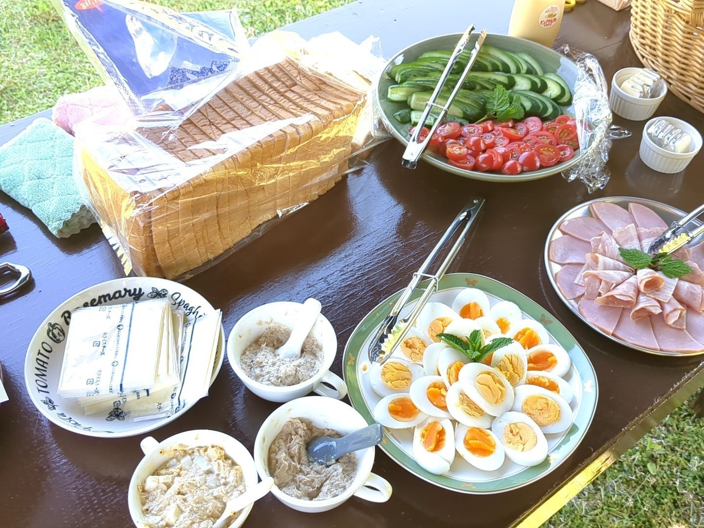 朝ごはんです