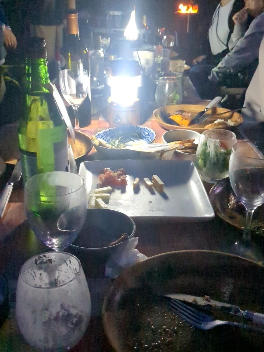 ワインを飲みながらまったりします。