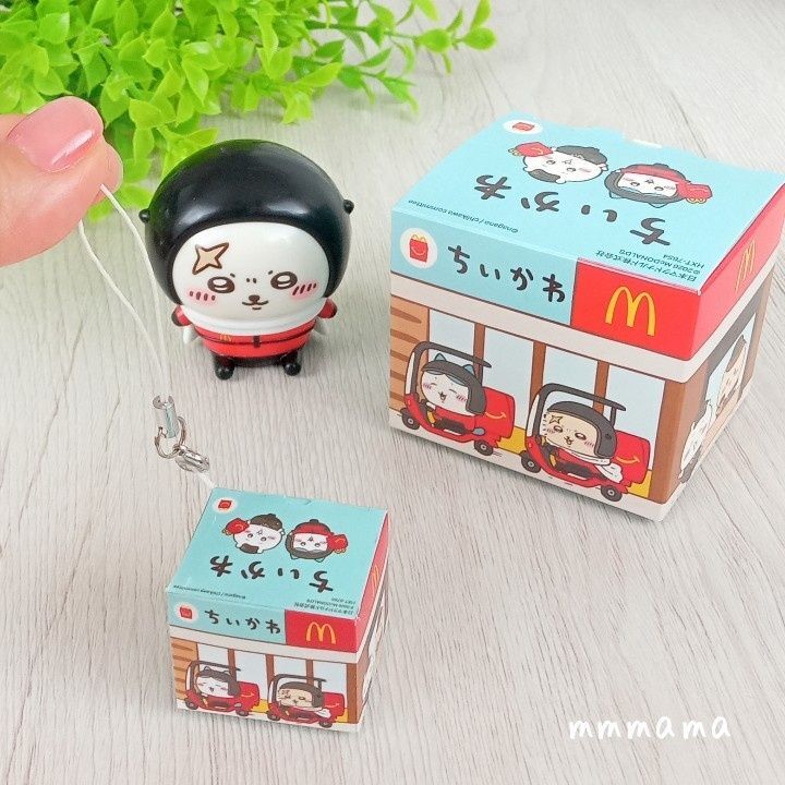 ハッピーセット「ちいかわ」の箱をミニチュアチャームにしてみた！