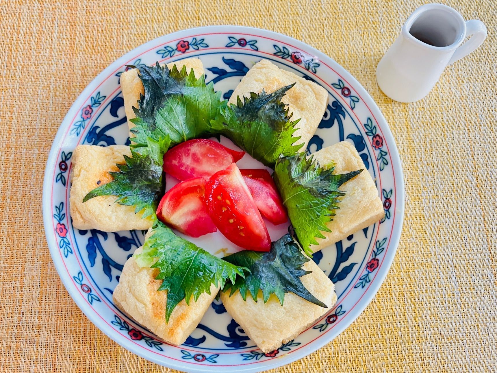 油なし！小揚げと大葉の包み焼き・ダイエットにもオススメ