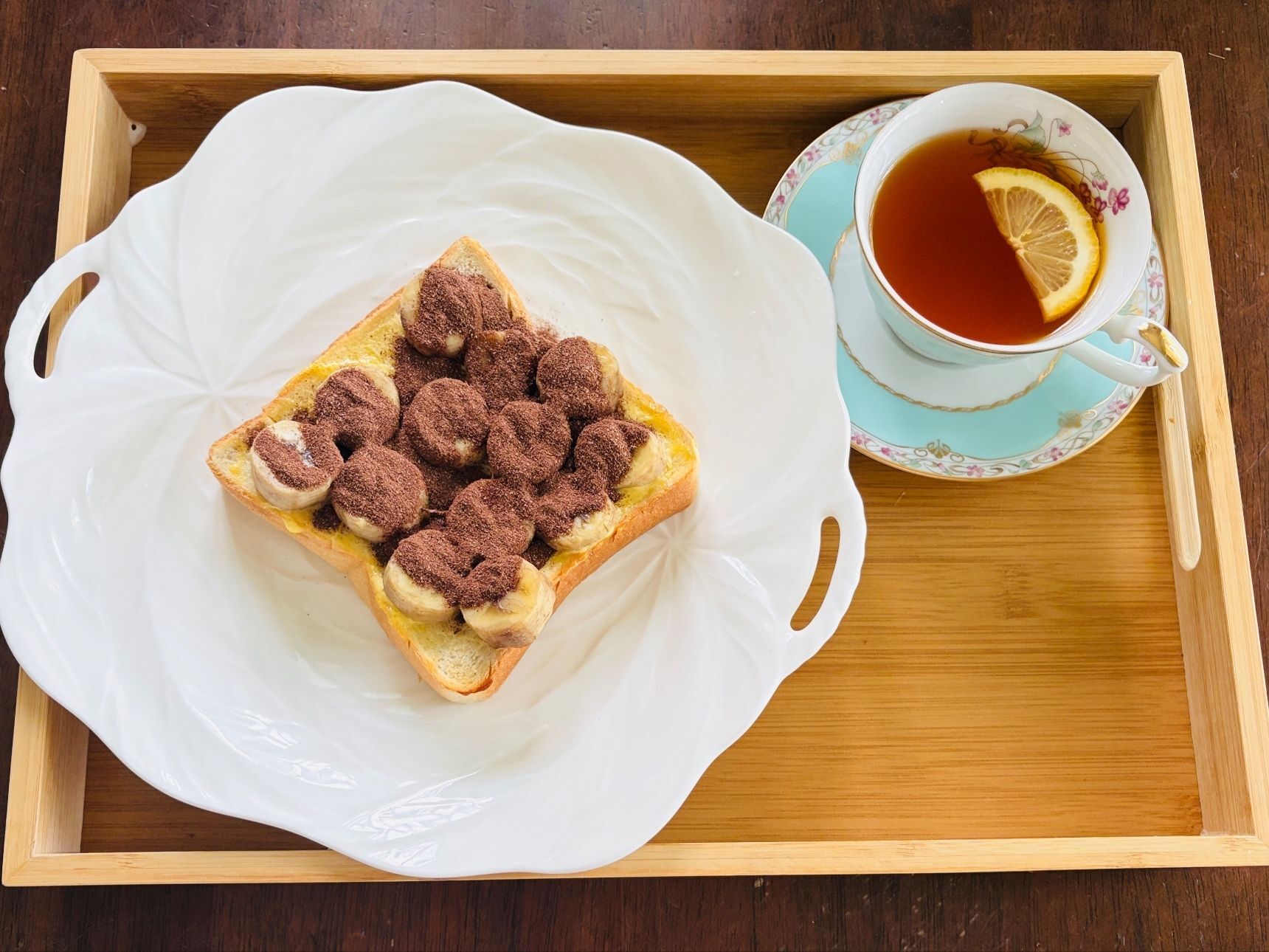 超美味しい「チョコバナナトースト」