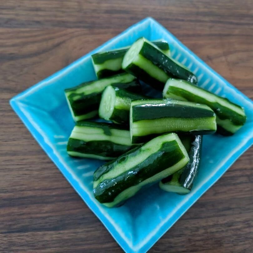 ぽりぽり美味しい！一口きゅうり漬け