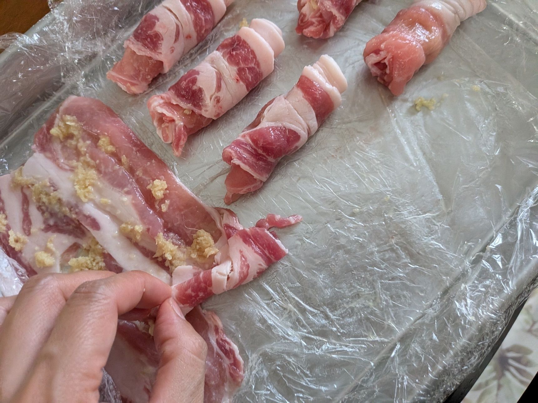2.くるくるくる〜と巻く