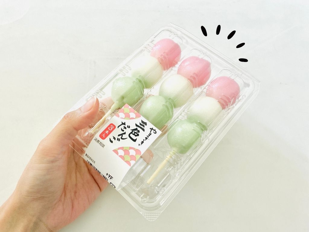 スーパーの『3色団子』を大量生産する方法。このサイズ感がちょうどいいんです♪