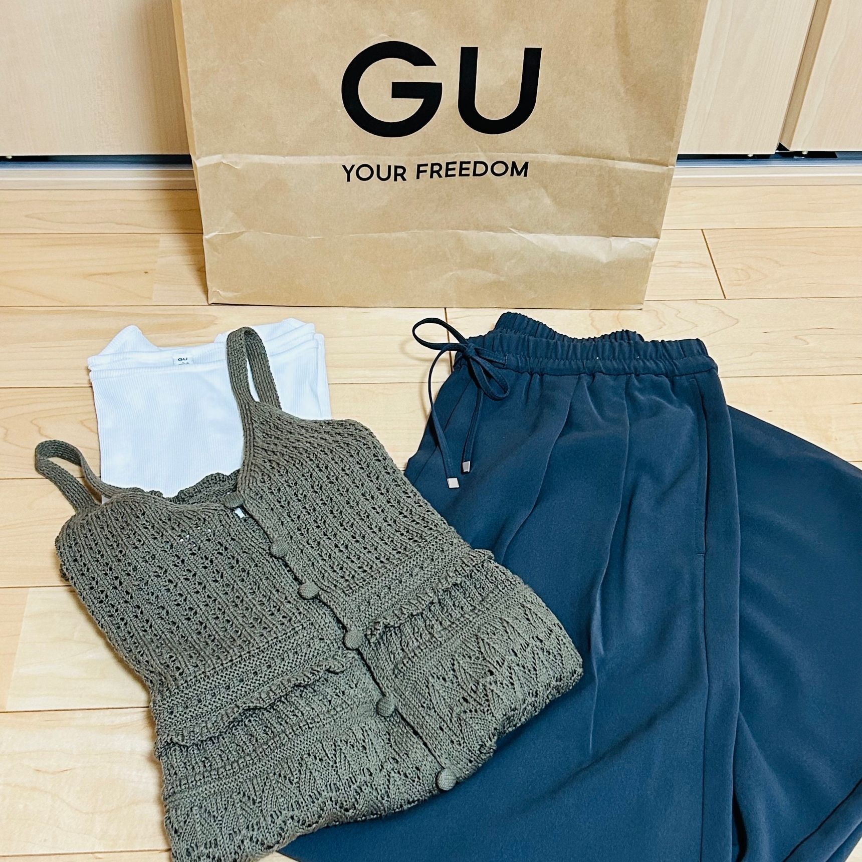 全身揃えたくなる！【GU】コーデ