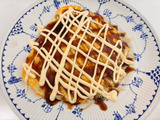 ヘルシーなキャベツと卵のお好み焼き