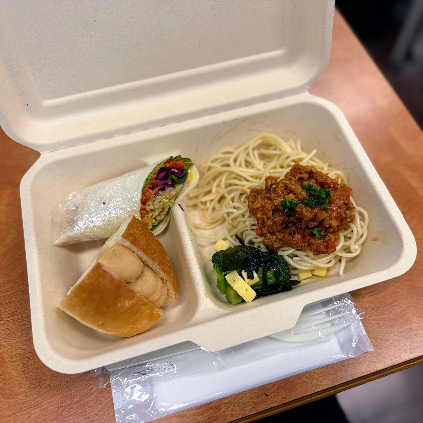 発酵性食物繊維が摂れる給食を実食！