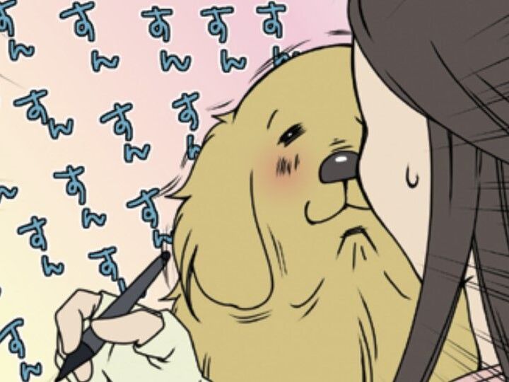 好きなだけ嗅いでおいて…。人の顔の匂いを嗅いだ後の愛犬の行動「それはよくない」【おさんぽですし!#9】