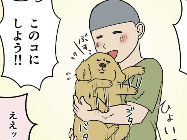「可愛いよこの子!!」夫の鶴の一声で"不愛想な仔犬"に即決!名前はどうする?【おさんぽですし!#2】