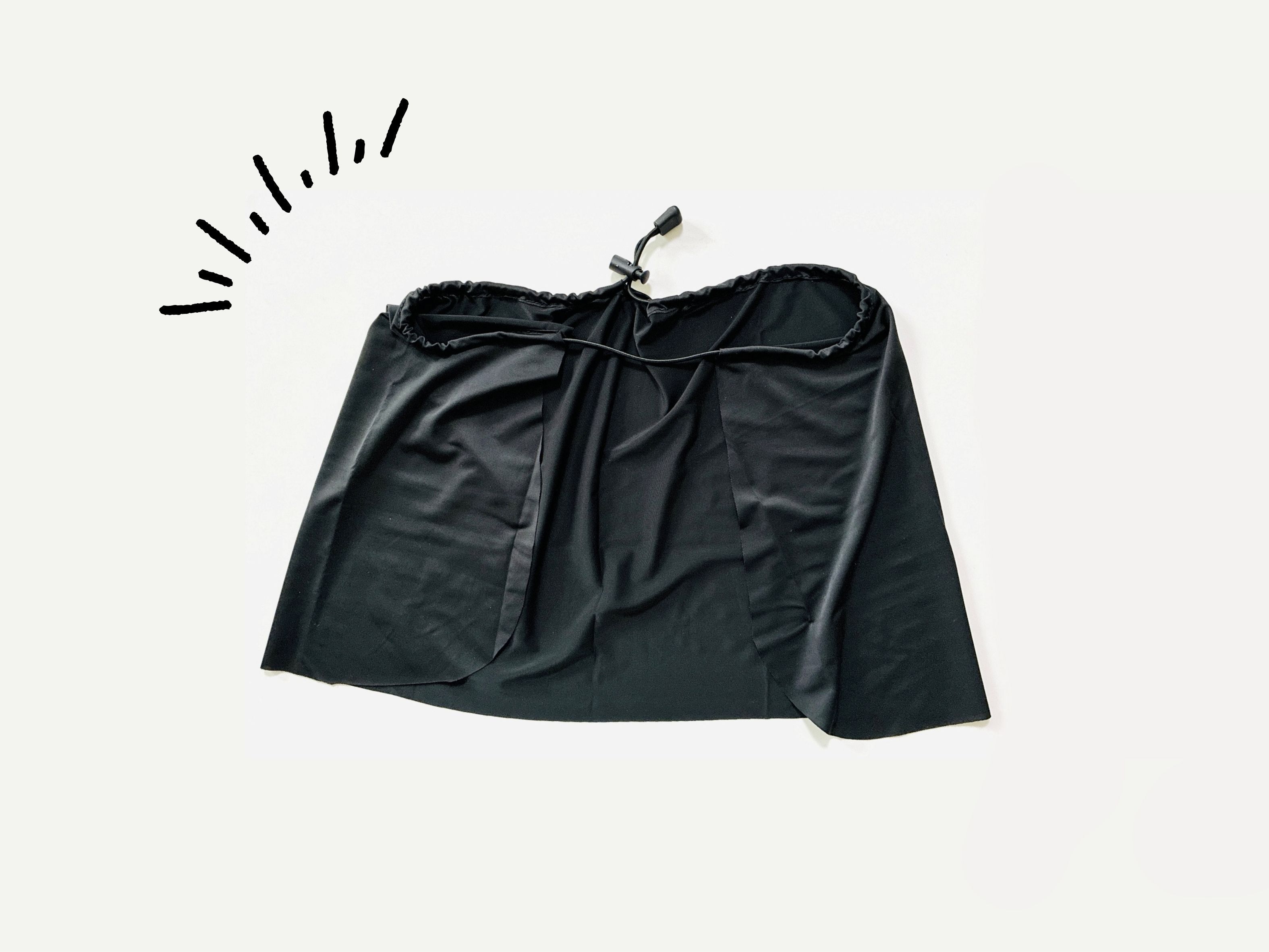 「首だけ焼ける問題」たった220円で解決！？キャンドゥの“黒マント”が真夏の救世主だった！！