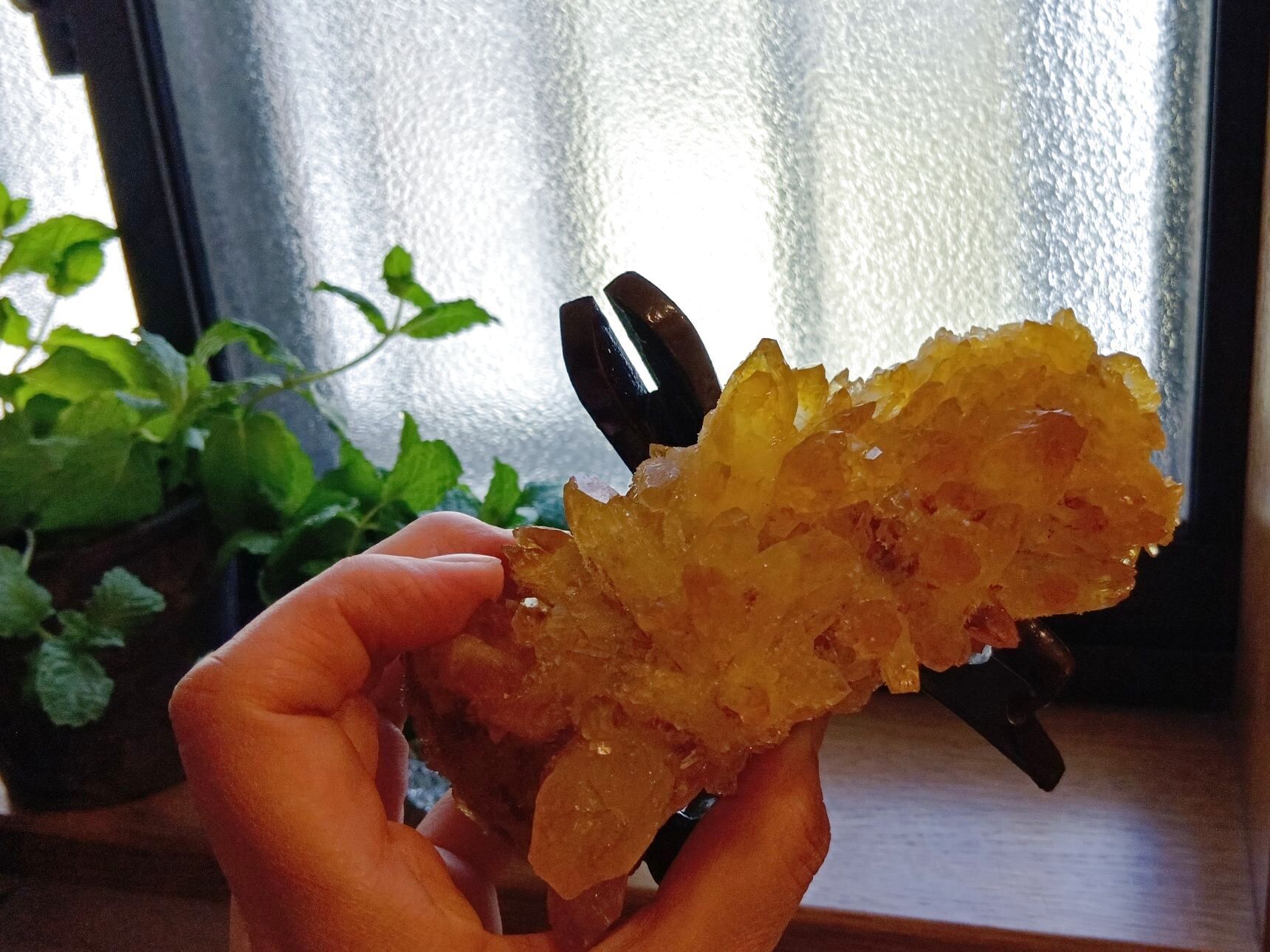 今では、それらを暮らしの中に飾って楽しんでいます。父が大切に集めていた鉱物たちが、形を変えてわが家で活躍していると思うと、なんだか嬉しい気持ちになります。