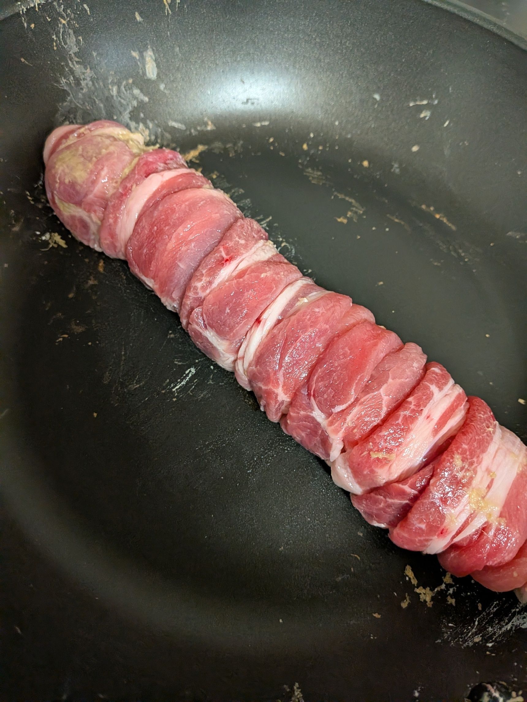 3. そのまま火を付ける。