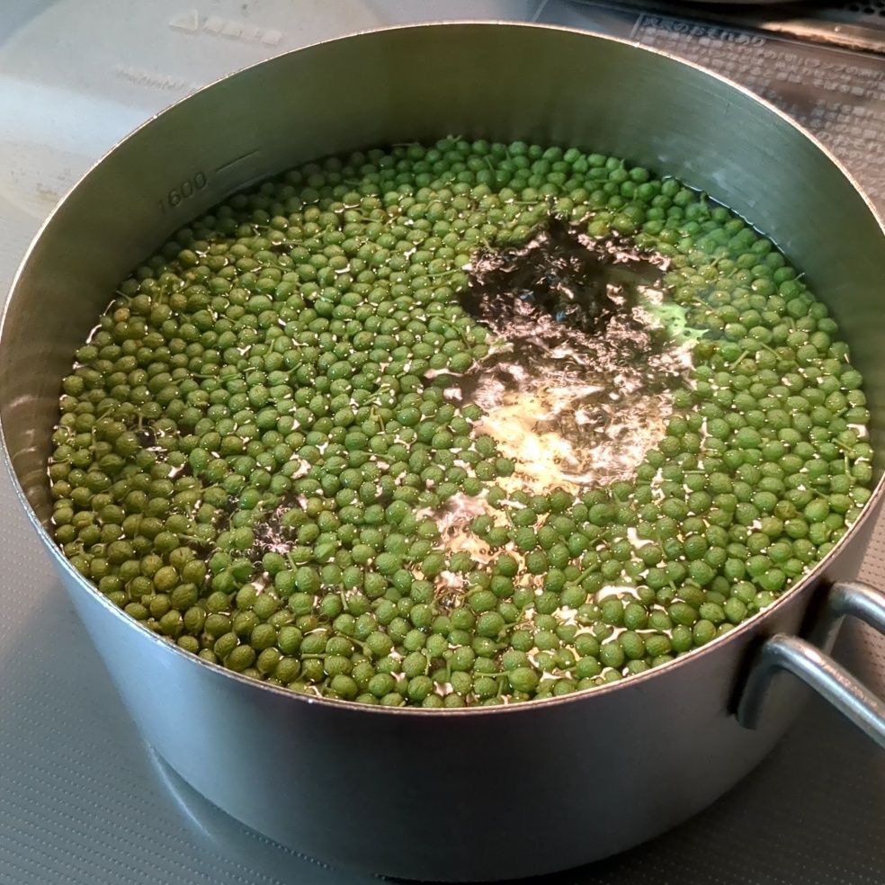 茹でます