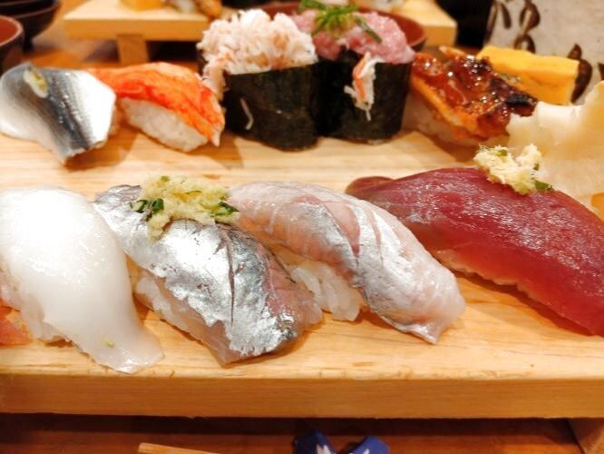 浜松最後の食事は寿司
