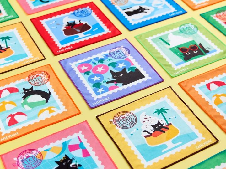 数量限定!カフェ・ベローチェでもらえる『黒ねこハンドタオル』がかわいすぎ♡なくなる前に必見です!【6月18日から開催】