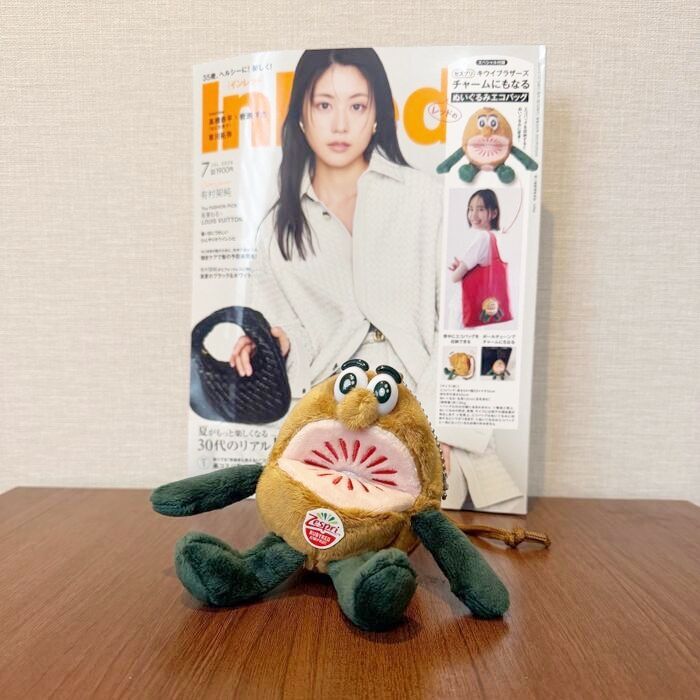 インレッドのキウイが予約なしで買えた！実物の赤色トートが可愛すぎ◎