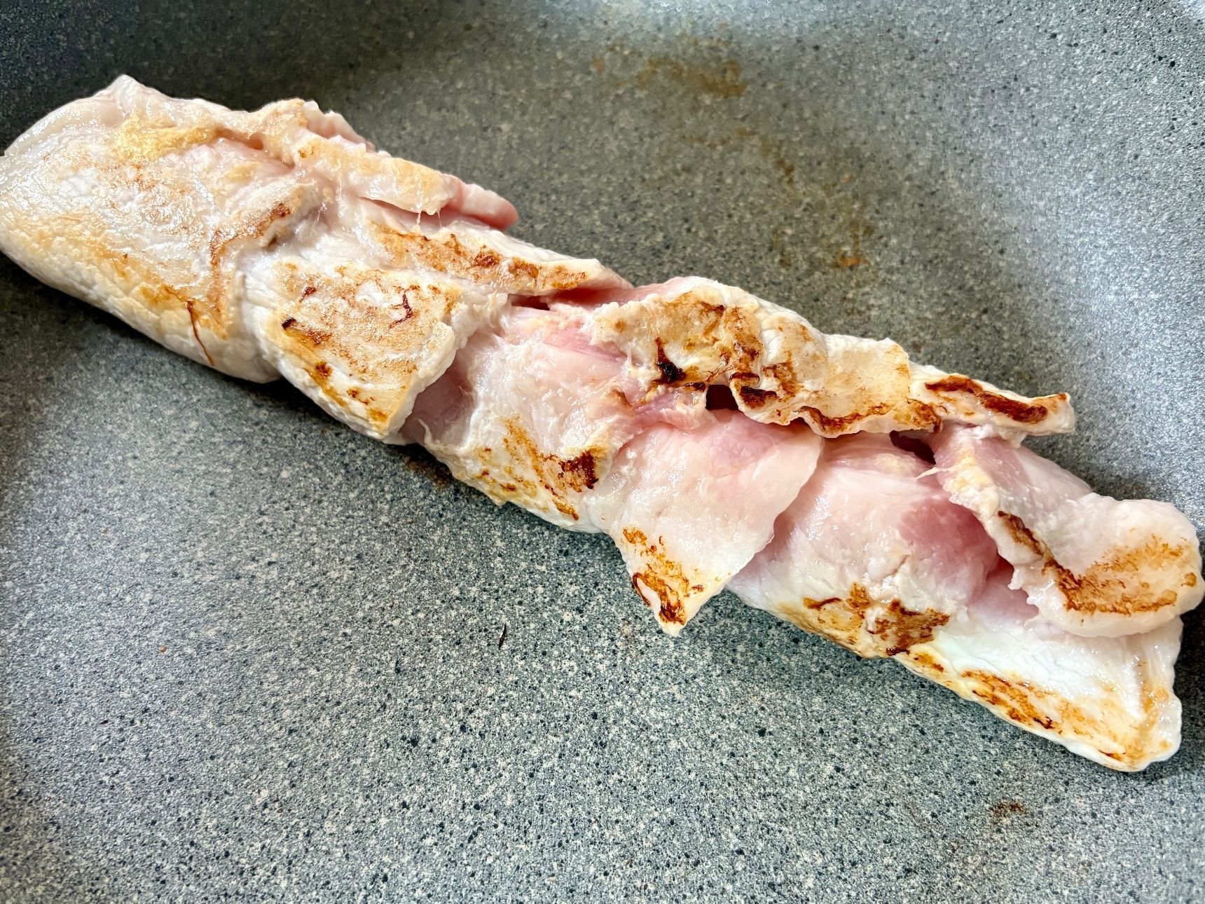塊のまま焼く