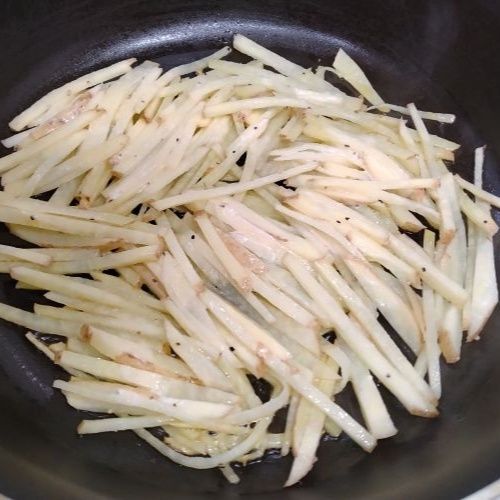 フライパンで焼く