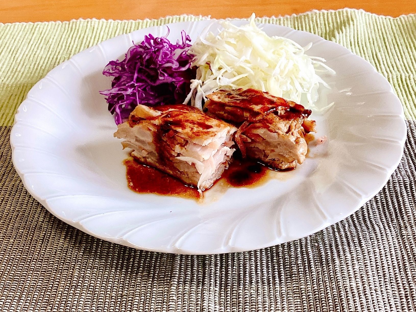 ミルフィーユ生姜焼き