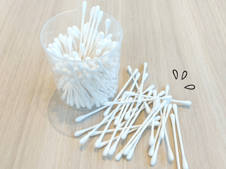 綿棒の悲劇を回避!落としてもバラバラにならない綿棒ケースの裏ワザ!