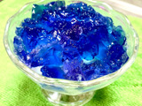 紫陽花杏仁豆腐