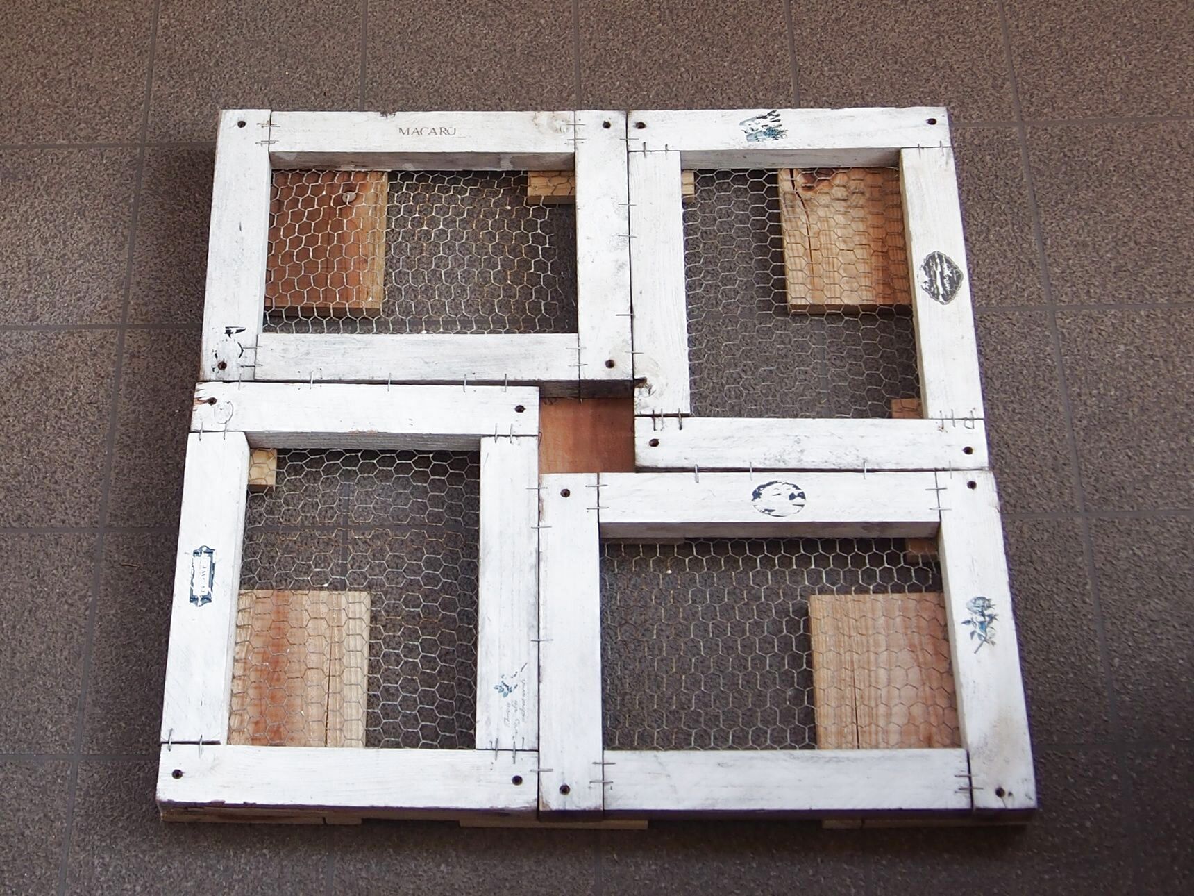 ①まず、底部分を作ります