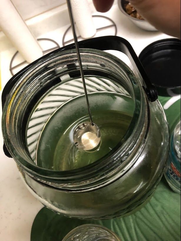 完全に冷蔵庫で保管する