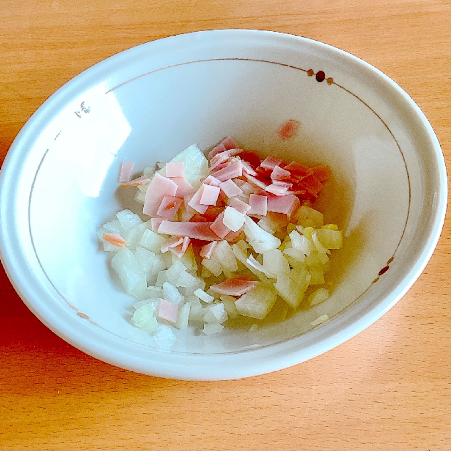ケチャップライスを作る。