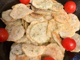 長芋でチップス作ったら美味しかった！