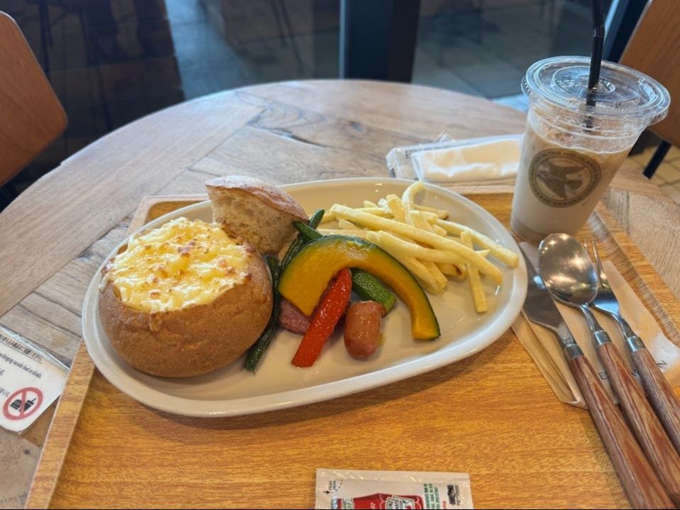 グリルドチーズパンデュ