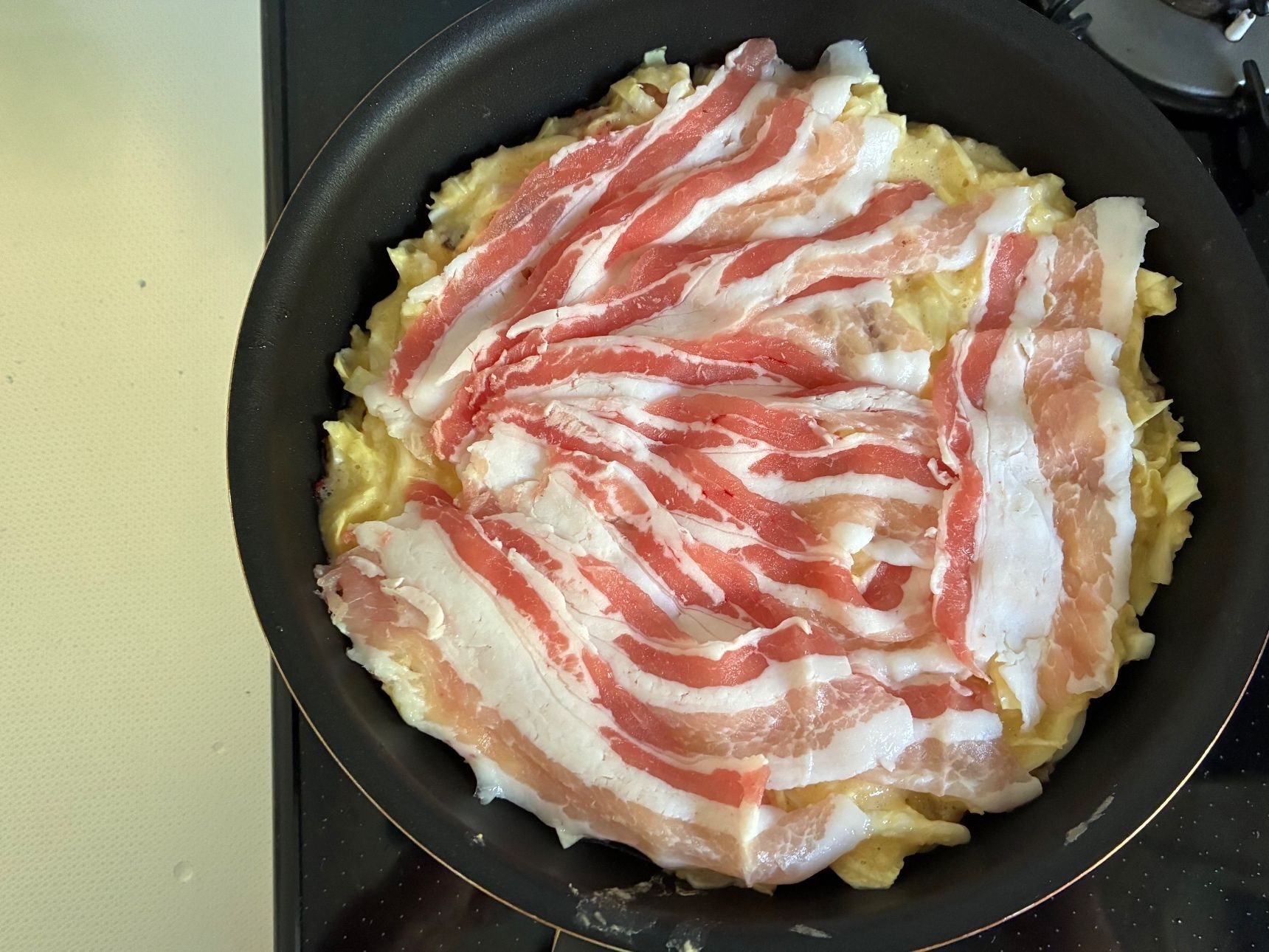 3．焼き上げる
