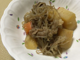 牛肉たっぷり！肉じゃがで体力アップ