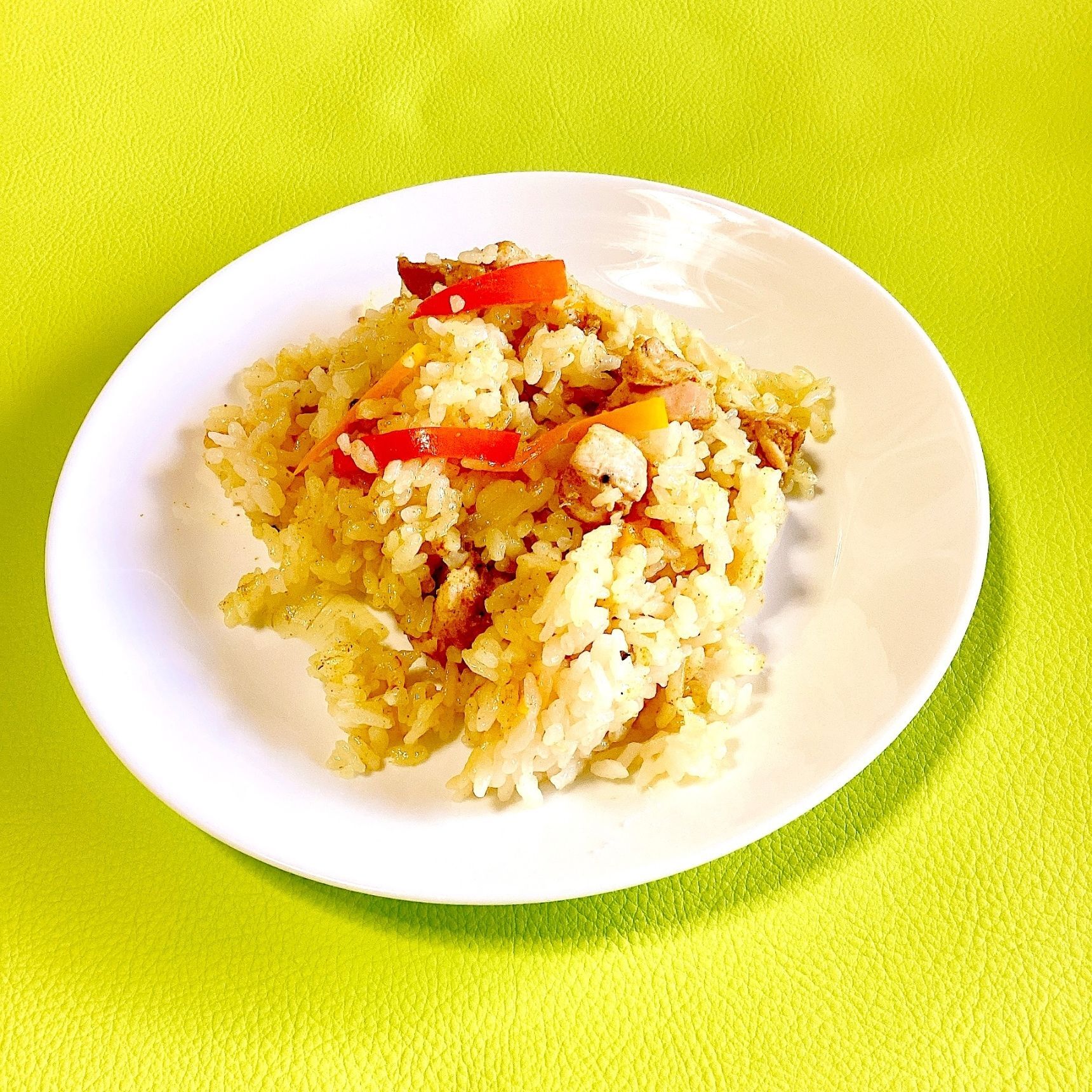 炊飯器でビールカレーピラフ