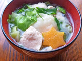 キャベツたっぷり水炊き風雑煮