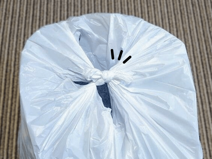 固く結んでしまったゴミ袋を一瞬でほどく方法!コツさえつかめば超簡単♪